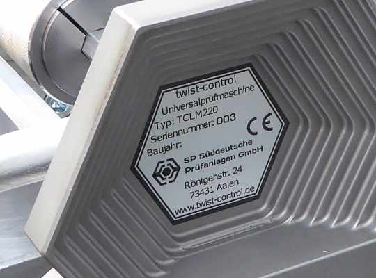 Universalprüfmaschine Twist-Control